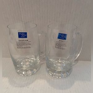Studio Nova Beer Steins Set Of 2 NEW